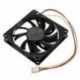12 V-os 3 tűs CPU ventilátor hűtőborda hűtő hűtő hűtőventilátor a PC-hez 80x80x15 mm N8T7