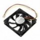 12 V-os 3 tűs CPU ventilátor hűtőborda hűtő hűtő hűtőventilátor a PC-hez 80x80x15 mm N8T7