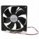 PC kefe nélküli DC hűtőventilátor 4 tűs csatlakozóval 7 pengék 12V 12cm 120mm E4J6