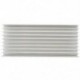 130 mm x 56 mm x 20 mm Hűtőborda hő diffúz alumínium hűtés Fin D3Y2