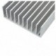 130 mm x 56 mm x 20 mm Hűtőborda hő diffúz alumínium hűtés Fin D3Y2