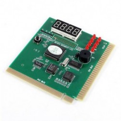 PC alaplap diagnosztikai kártya 4 számjegyű PCI / ISA POST kód analizátor G7R7