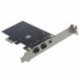 PCI Express x1 PCI-E FireWire 1394a IEEE1394 vezérlőkártya 3 port a Des K9W8-hoz