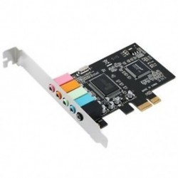 PCIe hangkártya 5.1, PCI Express Surround 3D hangkártya PC-re High Di U2J5-vel