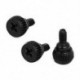 6 * 32x6 mm-es asztali számítógép PC tok, alváz hüvelykujj csavarok, fekete, 100 db O1P2