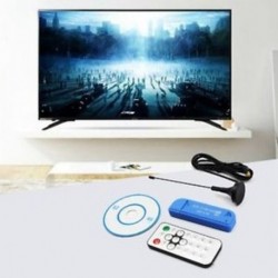 USB 2.0 digitális DVB-T SDR   DAB   FM HDTV TV tuner vevőkészülék RTL2832U   R820 G0V6