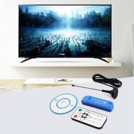 USB 2.0 digitális DVB-T SDR   DAB   FM HDTV TV tuner vevőkészülék RTL2832U   R820 G0V6