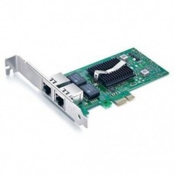 Dupla RJ45 rézport, PCI Express 2.0 X1,1G Gigabites Ethernet, konvergált Ne Y9E8