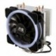 2X (SNOWMAN LED CPU Cooler Master 5 közvetlen érintkezős hőcsövek fagyasztják be a Tower S1C2 tornyot