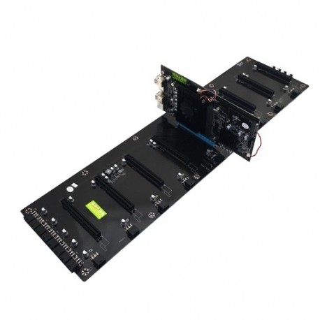6X (Jia Huayu BTC-HM65 bányászkártya DDR3 memória M.2 SSD SATA RJ45 hálózat Su B6V4