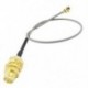 1X (SODIAL (R) U.FL IPX és SMA női pigtail-kábel 1,13 mm közötti, az R6R1 Wifi hálózathoz)