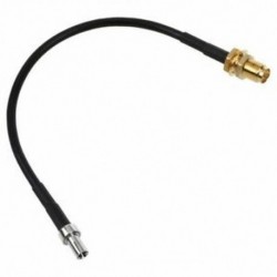 2X (TS9 egyenes és RP-SMA aljzatba tartozó pigtail csatlakozó adapter kábel X3Y1)