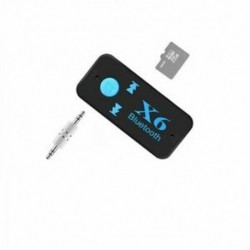 1X (Vezeték nélküli Mini 4.1 EDR Bluetooth Aux audio vevő adapter, 3,5 mm-es Handsfr O5E3.)