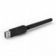 RT5370 USB 2.0 150mbps WiFi vezeték nélküli hálózati kártya 802.11 b / g / n LAN adapter W7J6