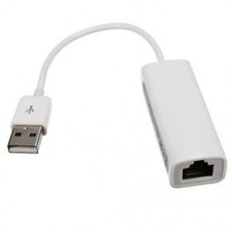 2X (USB 2.0-RJ45 LAN Ethernet hálózati adapter Apple Mac MacBook Air L Y4F8-hoz