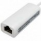 2X (USB 2.0-RJ45 LAN Ethernet hálózati adapter Apple Mac MacBook Air L Y4F8-hoz