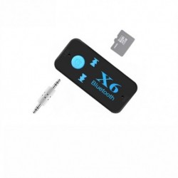 2X (Vezeték nélküli Mini 4.1 EDR Bluetooth Aux audio vevő adapter, 3,5 mm-es kézfrissítő Q2F4