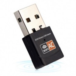 Vezeték nélküli 600Mbps USB wifi adapter AC600 2.4GHz 5GHz WiFi antenna PC Mini Co V5Q5