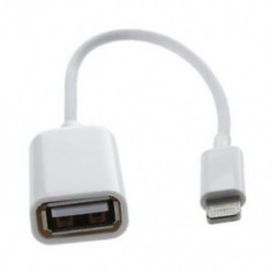 Kamera csatlakoztatási készlet dokkoló csatlakozója az USB OTG adapterkábelhez az iPad 4 K2 X6D3 készülékhez