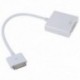 Apple iPad dokkoló csatlakozó VGA kábel adapterhez iPad Video A1W3