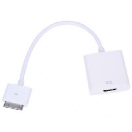1X (dokkoló csatlakozó HDMI HDTV TV adapterkábelhez az iPad iPad2 iPad3 iPhone D8E5 készülékhez