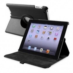 360 fokos forgó bőr tok, kompatibilis az Apple iPad 2 / iPad 3. generációs G1M9 készülékkel
