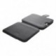 2X (Barnes bőr tok és Noble Nook Simple Touch, GlowLight, Bla V8F4)