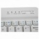 2X (Alumínium vezeték nélküli Bluetooth Mini billentyűzet MAC IOS Android Windows PC C4T7 operációs rendszerhez