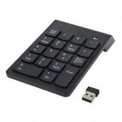 1X (numerikus billentyűzet, 18 gombos vezeték nélküli USB számbillentyűzet 2.4G Mini U G3U4-vel)