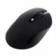 2,4 GHz-es optikai vezeték nélküli USB egér egerek csendes csendes laptopokhoz, Mac Black Z9J5