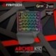 Fantech K512 Rgb háttérvilágítás 35Keys One-Hand Ergonomic Gaming USB vezetékes Mech H0M0