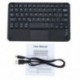 2X (Windows PC 59 billentyűk Ultravékony Mini Bluetooth billentyűzet érintőpanellel, C1Y6.)