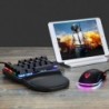 MOTOSPEED K27 Ergonomikus tervezésű PC Gaming billentyűzet vegyes könnyű háttérvilágítással L6F7