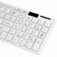 2X (Vezeték nélküli vékony fehér billentyűzet   Vezeték nélküli optikai egérkészlet PC-re és E4K2 laptopra)