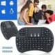 6X (I8 2,4 GHz-es vezeték nélküli Mini Qwerty billentyűzet egér érintőpad vevővel a V4F7-hez)