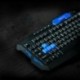 2X (Hk8100 2.4G vezeték nélküli Gaming Keyboard Mouse Combo Ergonómia Vízálló O G6M7