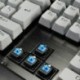 K26 Teljes kulcsos kapcsoló háttérvilágítással Zöld tengelyű Mechanikus Gaming Billentyűzet Fém P T8E3