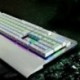 K26 Teljes kulcsos kapcsoló háttérvilágítással Zöld tengelyű Mechanikus Gaming Billentyűzet Fém P T8E3