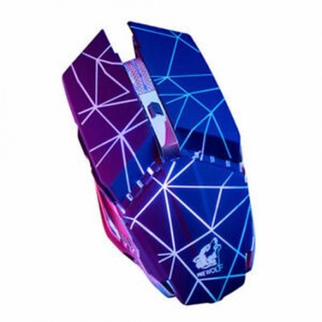 8X (ZIYOU LANG X11 Gaming Game vezeték nélküli egér 1600Dpi 6 gombos izzó A6S3