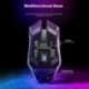 8X (ZIYOU LANG X11 Gaming Game vezeték nélküli egér 1600Dpi 6 gombos izzó A6S3