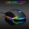6X (ZERODATE 6 gombos egér USB vezetékes optikai RGB Professional Macro Pr G8U1)