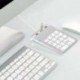 8X (Rocketek Mini numerikus billentyűzet billentyűzet 18Keys numerikus billentyűzet Numpad Numb M2B9