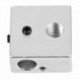 2X (3D nyomtató, alumínium hőálló blokk M6, speciálisan az MK7 MK8 Makerbot Extr J3P1 típushoz)