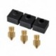 3D nyomtatófűtés-blokk szilikon burkolat Mk7 / Mk8 / Mk9 Hotend For Ender 3, Ende N9C3