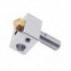 Kiváló minőségű MK10 extruder készlet M7 fúvóka alumínium fűtőblokk PTFE torok O2Y7