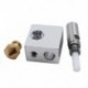 Kiváló minőségű MK10 extruder készlet M7 fúvóka alumínium fűtőblokk PTFE torok O2Y7