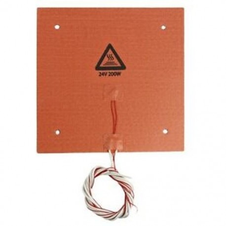 3D nyomtatótartozékok Ender-3 235 x 235Mm 24 V 200 W-os Silico X6K6 melegágyplatform