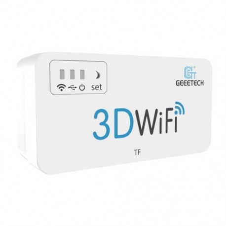 2X (Geeetech 3D Wifi modul 3D nyomtatóhoz, Könnyen használható, Vezeték nélküli vezérlés 3D W2V0