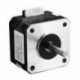 5X (17HS2408S 4-vezetékes Nema 17 léptetőmotor 42 motor 42BYGH 0.6A CNC és 3D P C1L5