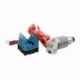6X (3D nyomtató alkatrészek 1,75 / 0,3 mm PC 3D nyomtató extrudáló fej extruder fúvóka S7Z4